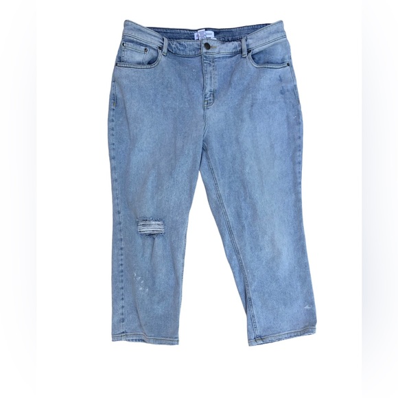 Lane Bryant High-Rise Light Wash Jeans Size 18 - Picture 7 of 8